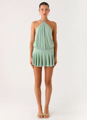 Mable Mini Dress - Green