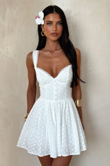 Skyla Mini Dress - White